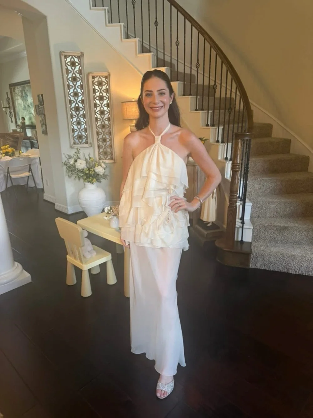 DATT SANDROSE RUFFLE GOWN - Picture 4 of 5